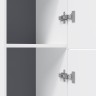Шкаф-колонна, напольный, правый, 30 см, двери, push-to-open, цвет: белый, глянец Gem AM.PM арт. M90CSR0306WG