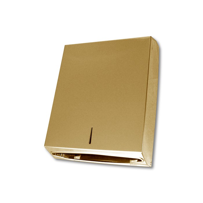 Контейнер для бумажных полотенец, настенный, 3SC Hotel HO14GD цвет: золото