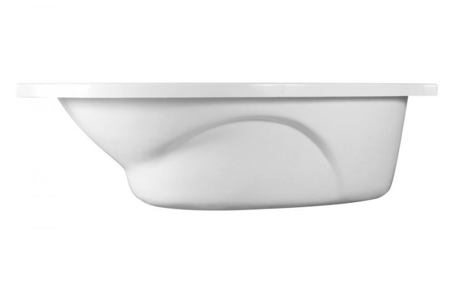 Ванна ассиметричная "Грация" (правая)    размер:1700х940мм  Эстет ФР-00000633 цвет: Белый