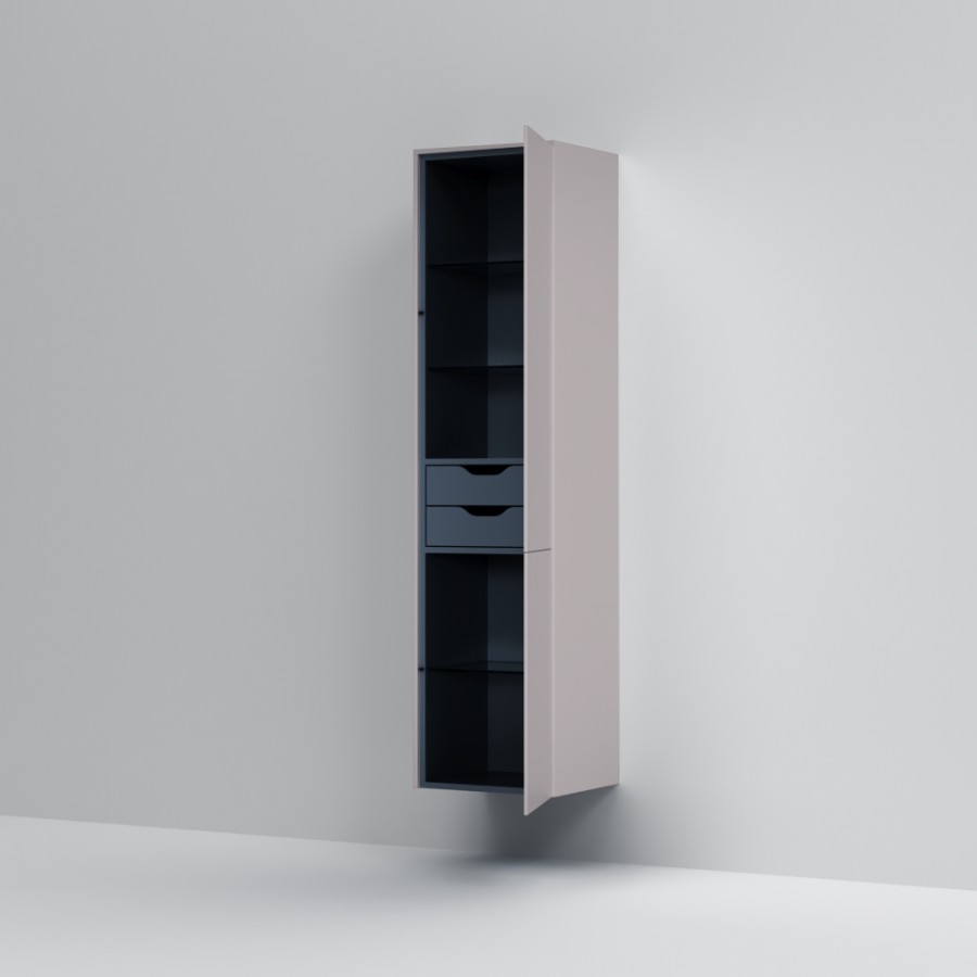 Шкаф-колонна, универсальный, подвесной, 40 см, push-to-open, элегантный Inspire 2.0 AM.PM арт. M50ACHX0406EGM