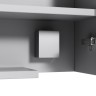 Зеркальный шкаф с LED-подсветкой, 100 см, цвет: белый, глянец Spirit 2.0 AM.PM арт. M70AMCX1001WG