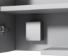 Зеркальный шкаф с LED-подсветкой, правый, 60 см, цвет: белый, глянец Spirit 2.0 AM.PM арт. M70AMCR0601WG