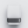 Стеклянный стакан с настенным держателем, черный Gem AM.PM арт. A9034322 Германия