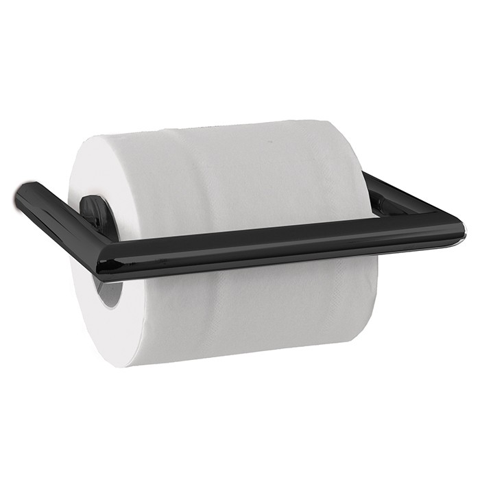 Держатель туалетной бумаги без крышки, 3SC Guy GU06NR цвет: черный