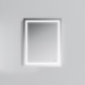 Универсальное зеркало настенное с контурной LED-подсветкой, 55 см Gem AM.PM арт. M91AMOX0551WG