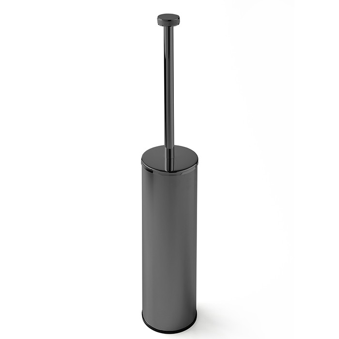 Туалетный ёршик, подвесной, 3SC Metal Tonda MET07ANO цвет: черный