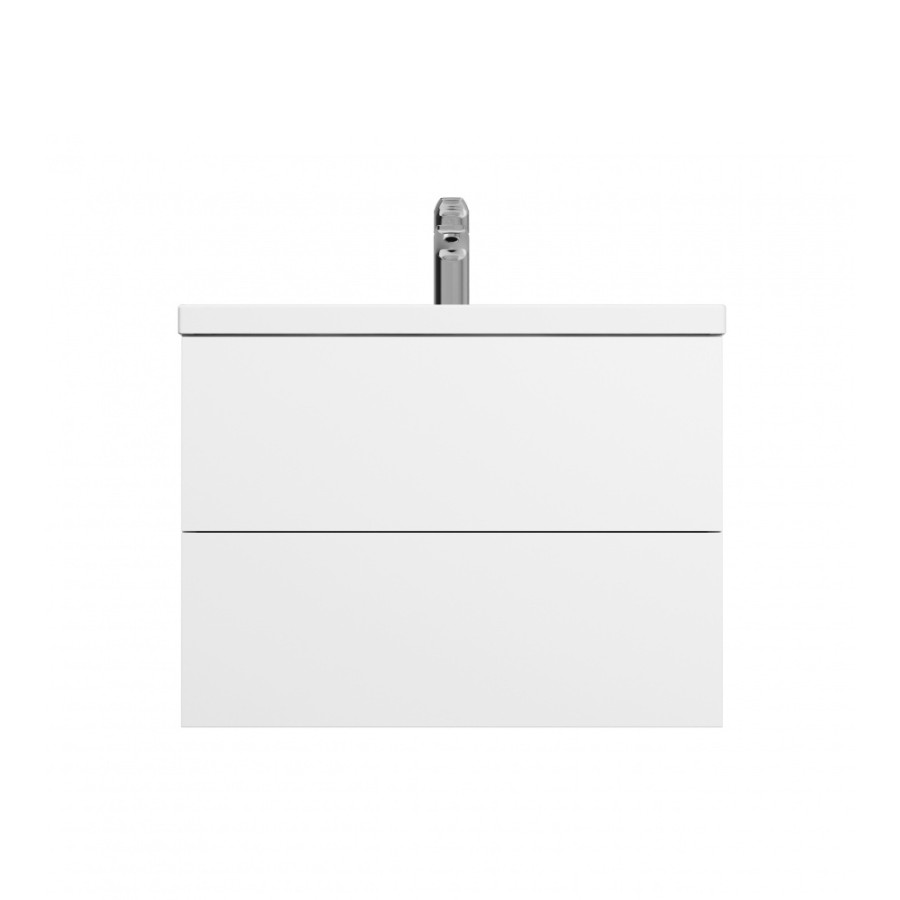 База под раковину, подвесная, 75 см, 2 ящика push-to-open, цвет: белый, глянец Gem AM.PM арт. M90FHX07522WG