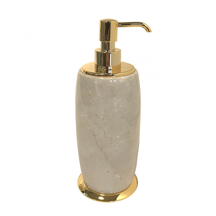Дозатор для жидкого мыла, настольный, 3SC Elegance EL01DABTGD цвет: золото
