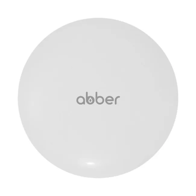 ABBER Накладка на слив для раковины белая матовая, керамика, Германия - AC0014MW