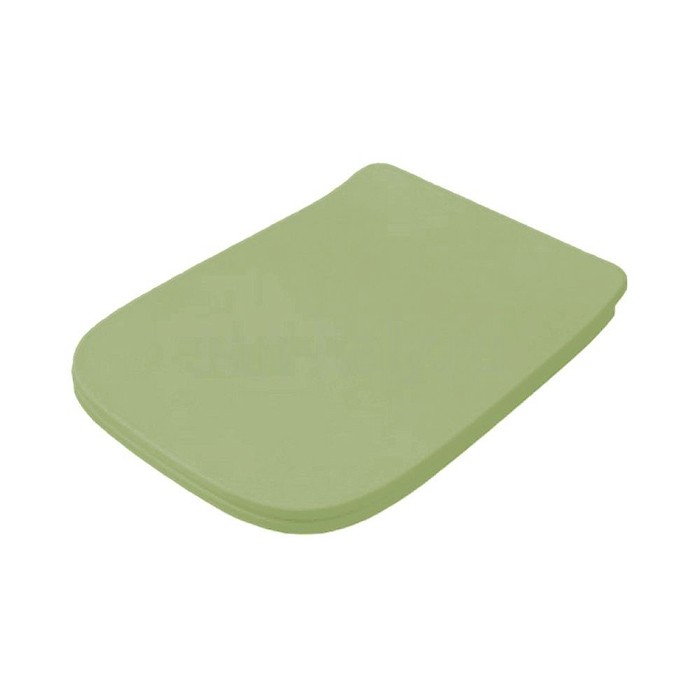 Artceram A16 Сиденье для унитаза с микролифтом , цвет: Green salvia/хром
