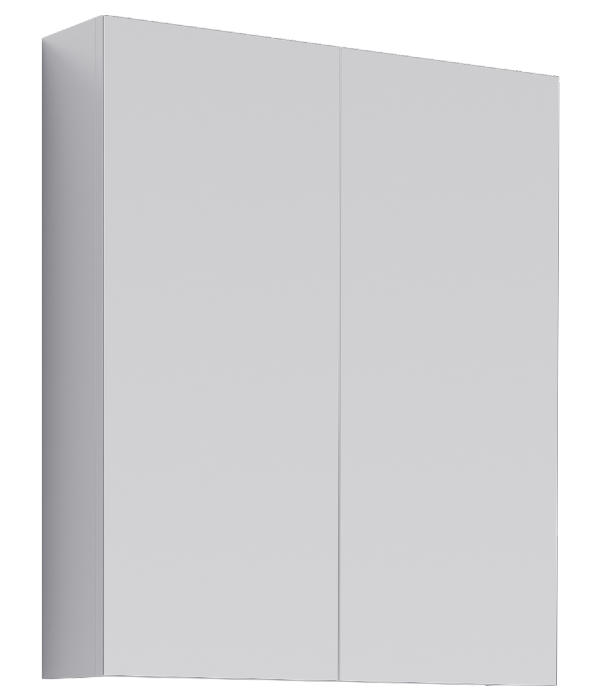 Зеркальный шкаф с двумя дверьми на петлях с плавным закрыванием MC арт. МС.04.06 AQWELLA
