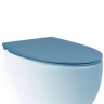 Крышка-сиденье для унитаза c микролифтом SoftClose AeT Dot 2.0 C555R140 цвет: Синий