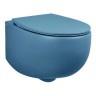 Крышка-сиденье для унитаза c микролифтом SoftClose AeT Dot 2.0 C555R140 цвет: Синий