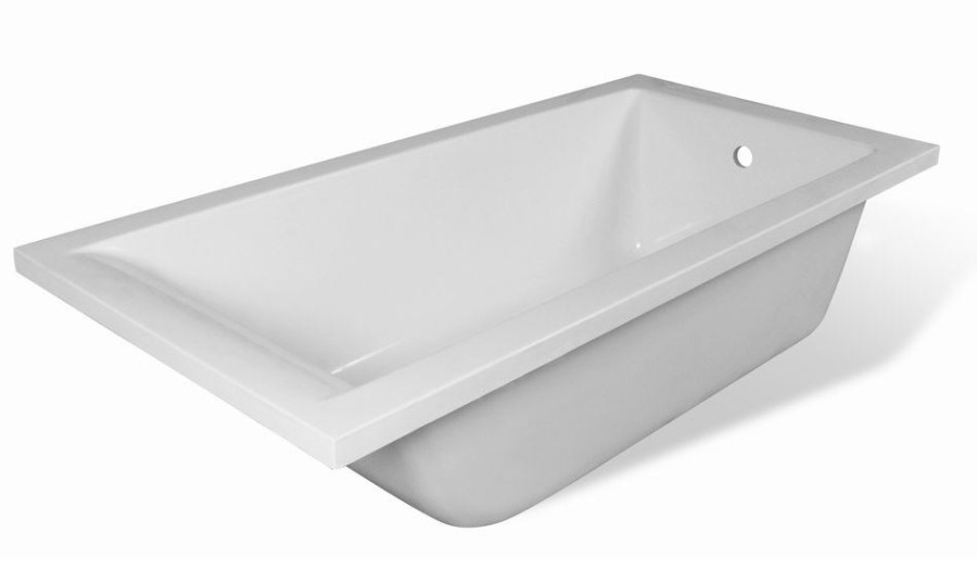Ванна прямоугольная "Дельта 180" размер: 1800х700мм Эстет ФР-00010113 цвет: Белый
