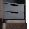 Шкаф-колонна, подвесной, левый, 40 см, двери, коричневый, текстурированная Sensation AM.PM арт. M30CHL0406TF