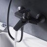 Смеситель для ванны/душа излив 179 мм, черный, . Gem AM.PM арт. F90A10022 цвет: черный, Германия