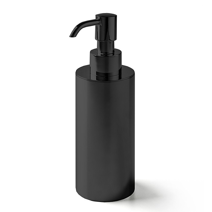 Дозатор для жидкого мыла, настольный, 3SC Metal Tonda MET01DANO цвет: черный
