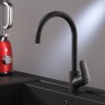 Смеситель для кухни с каналом для питьевой воды, черный, . Like AM.PM арт. F8007722 цвет: чёрный, Германия