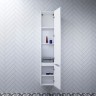 Шкаф-колонна, подвесной, правый, 35 см, двери, белый, глянец, ш Like AM.PM арт. M80CHR0356WG