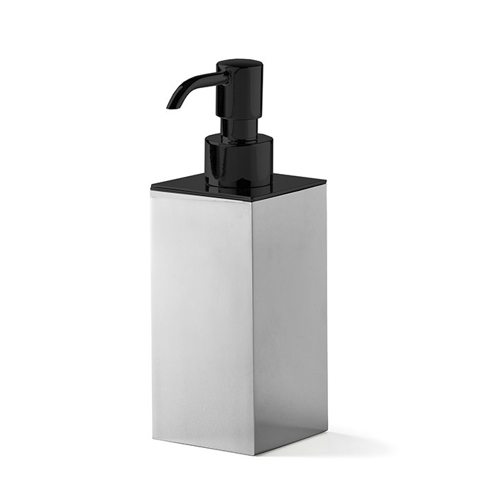 Дозатор для жидкого мыла, настольный, 3SC Metal Quadra ME01DANO цвет: белый