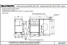 Комплект мебели Barcelona Luxe 1200х482 левосторонний напольный 2-х дверный (ШхГхВ) 548х476х860
