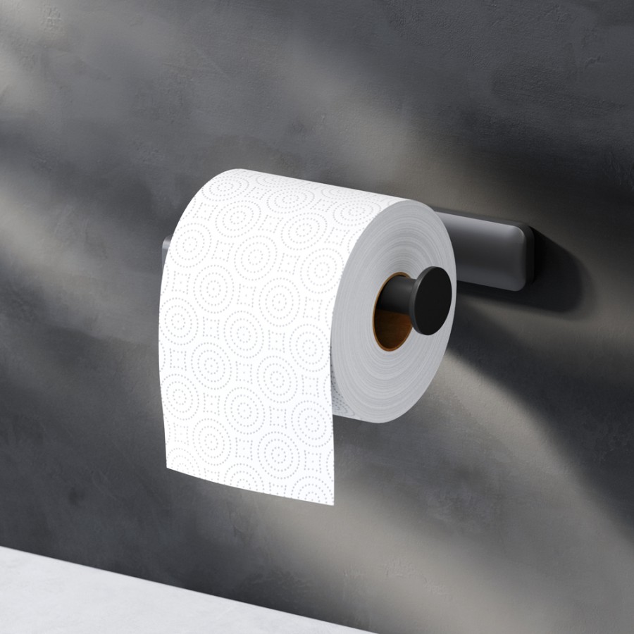 Держатель для туалетной бумаги, черный,  Inspire 2.0 AM.PM арт. A50A34122 Германия