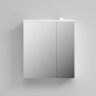 Зеркальный шкаф с LED-подсветкой, левый, 60 см, цвет: белый, глянец Spirit 2.0 AM.PM арт. M70AMCL0601WG