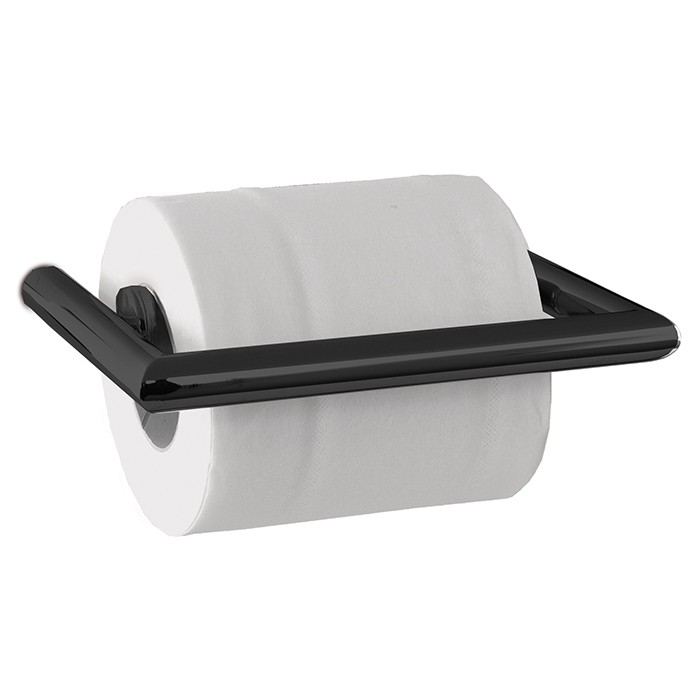 Держатель туалетной бумаги без крышки, 3SC Guy GU06NO цвет: черный