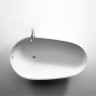 Ванна отдельностоящая 181.5x98.5x44 см, цвет: белый/темно-серый арт. AVAS0901ZG Agape Spoon