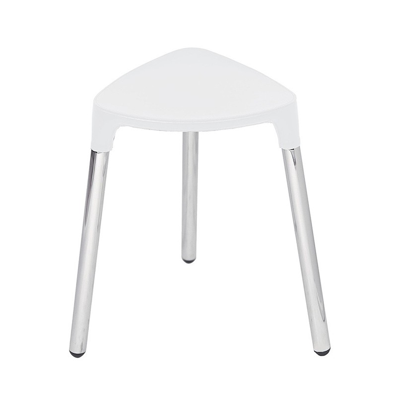 Сиденье для душа Colombo Design (Италия) белый, хром Complementi - B9988BI