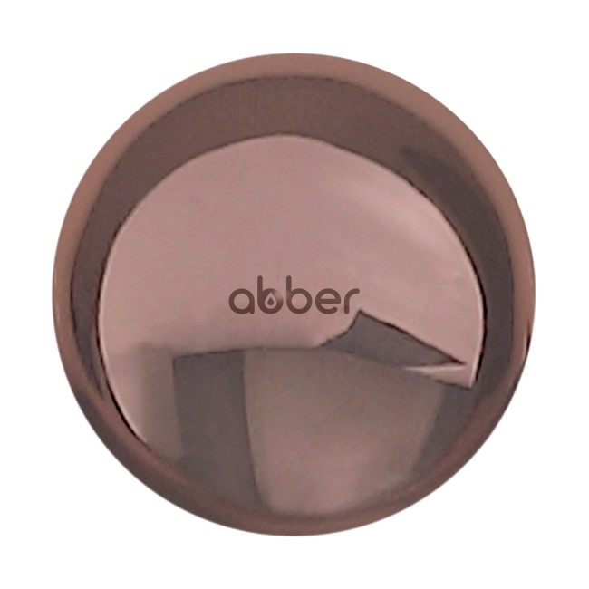 ABBER Накладка на слив для раковины розовое золото, керамика, Германия - AC0014RG