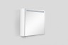 Зеркало, зеркальный шкаф, правый,80 см, с подсветкой, белый, глянец,  Sensation AM.PM арт. M30MCR0801WG