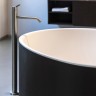 Напольный смеситель для ванны, цвет: полированная сталь арт. ARUB1115A Agape Square