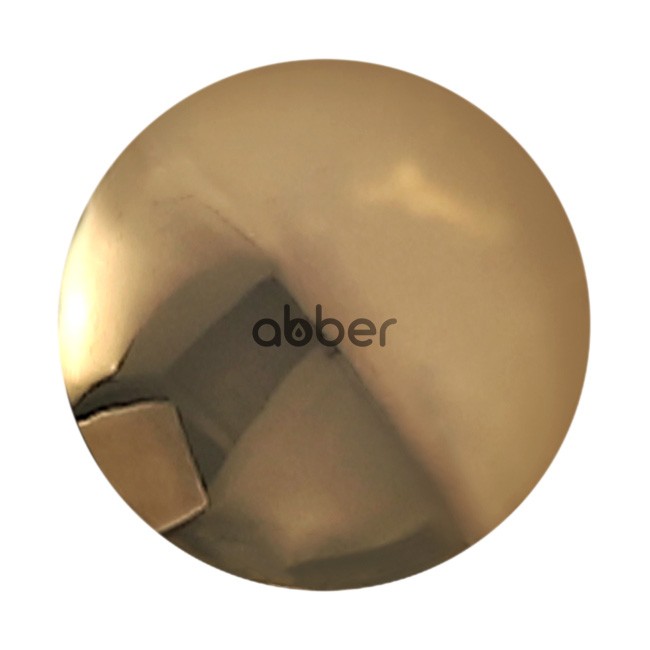 ABBER Накладка на слив для раковины золото, керамика, Германия - AC0014GG