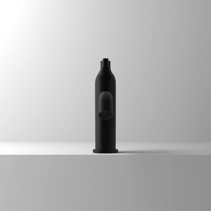 Смеситель для раковины, на 1 отв., высота 26.4см., цвет: черный матовый арт. AMIX412DE Agape Memory Mix