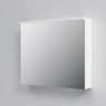 Зеркальный шкаф, 80 см, с подсветкой цвет: белый, глянец Spirit AM.PM арт. M70MCX0801WG
