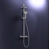 Душевая система с тмс для душа: верхний душ 230мм, ручной душ 120мм, 1 режим, шт Option Damixa арт. DX218091000 Дания цвет: хром