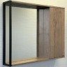 Comforty Зеркальный шкаф  Лиссабон, 00-00006136   - дуб темный
