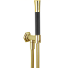 CISAL Душевой гарнитур : ручная лейка, шланг 150 см, вывод с держателем, цвет: золото арт. CE00303024