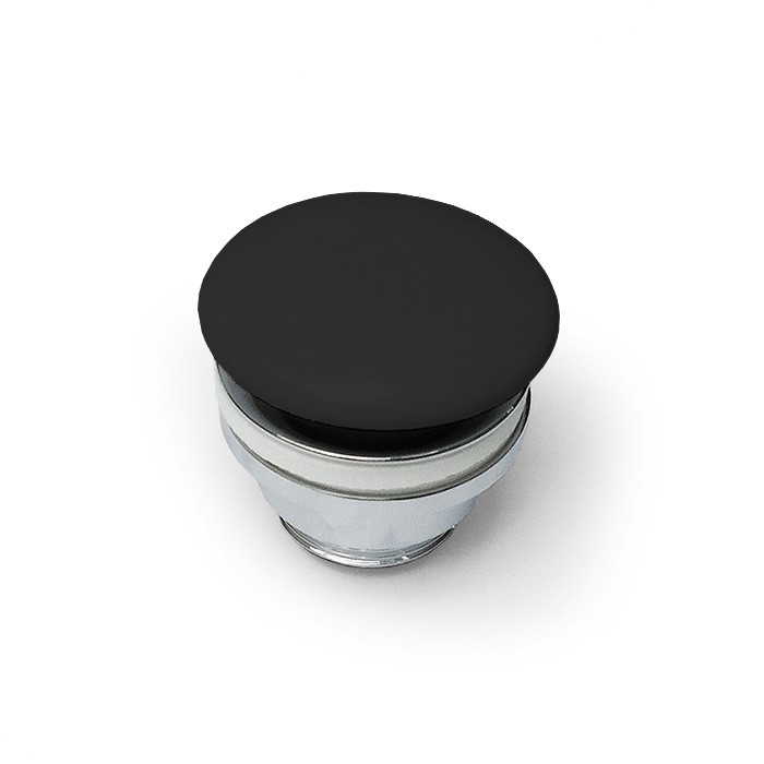 Artceram Донный клапан для раковин универсальный, покрытие керамика, цвет: черный