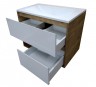 Комплект мебели Monaco Wood 900х480 подвесной 2 ящика (ШхГхВ) 898х476х607
