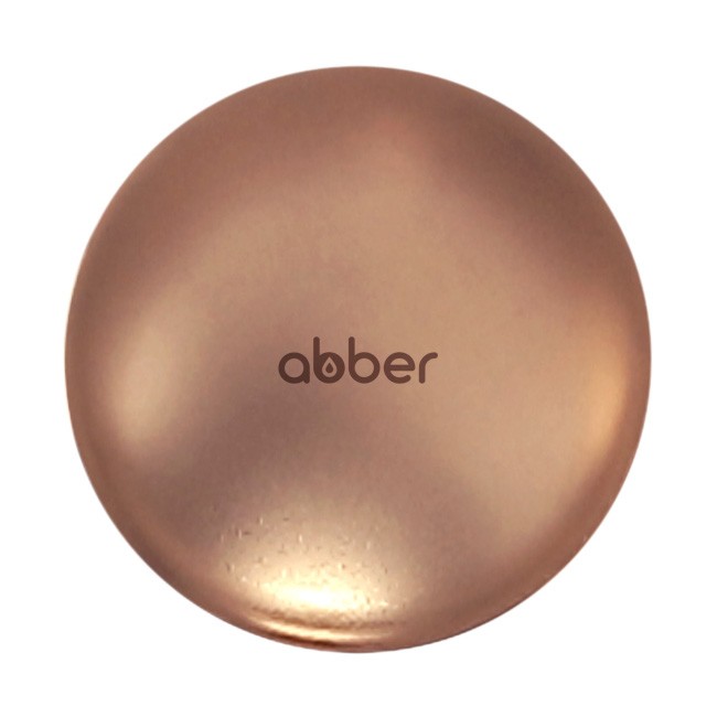 ABBER Накладка на слив для раковины розовое золото матовое, керамика, Германия - AC0014MRG