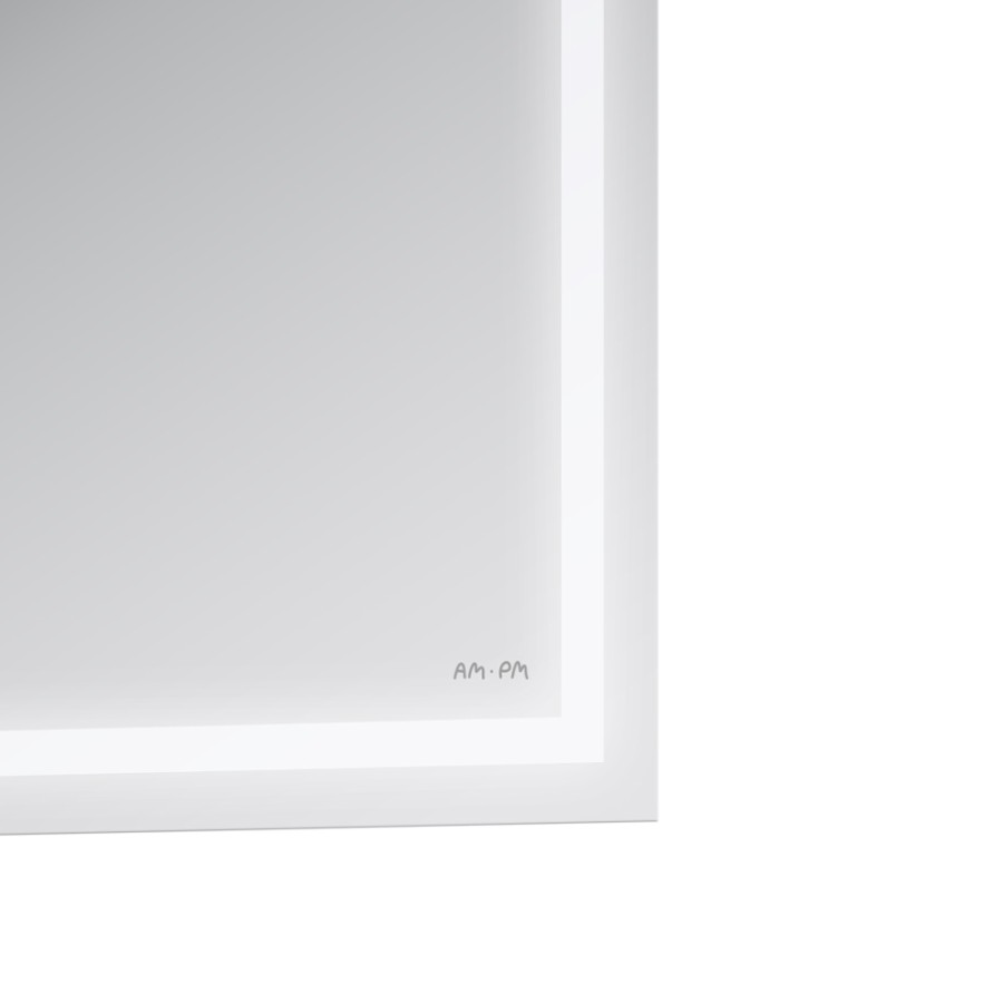 Универсальное зеркало настенное с контурной LED-подсветкой, 65 см Gem AM.PM арт. M91AMOX0651WG