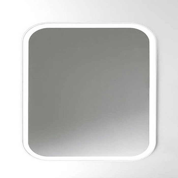 Квадратное зеркало 70х70см, c рамкой, цвет: белый арт. AMEM865Z Agape Memory