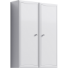 Навесной шкафчик с двумя дверцами на петлях с плавным закрыванием. Barcelona арт. Ba.04.03 AQWELLA