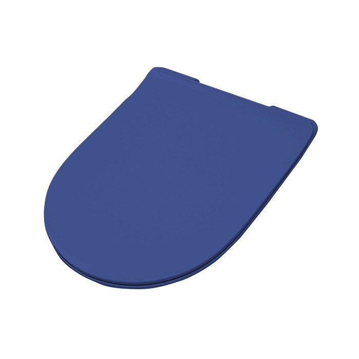 Artceram FILE 2.0 Сиденье для унитаза, супер тонкое, быстросьемное с микролифтом , цвет blu zaffiro
