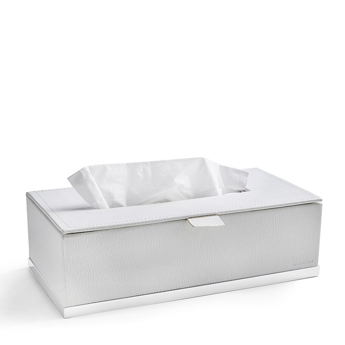 Контейнер для бумажных салфеток, 25х13хh8 см, настольный, 3SC Snowy SN70ABO цвет: белый