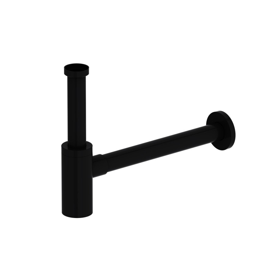 Cифон для раковины, чёрный матовый Option Damixa арт. 210800300 цвет: черный, Дания