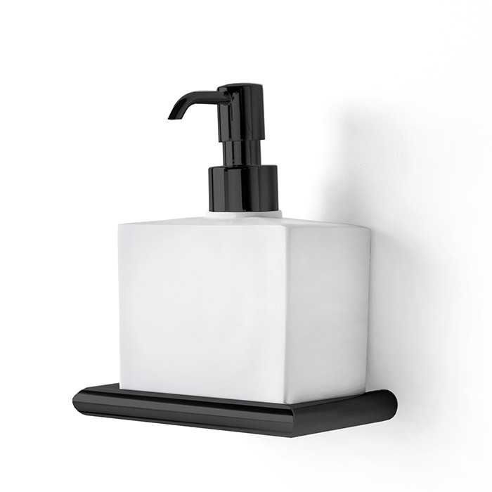 Дозатор для жидкого мыла, подвесной, композит Solid Surface, 3SC Guy GU01DNO цвет: белый