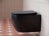 Ceramica Nova Унитаз подвесной Черный матовый с сиденьем микролифт Play - CN3001MB